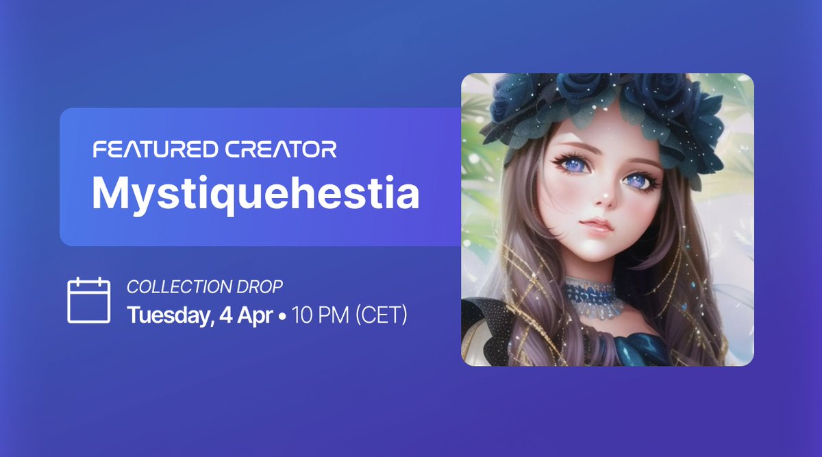 🚨FEATURED CREATOR DROP🚨 👩‍🎨@mystiquehestia 👉A collection of artworks that showcase the unique artistic style that she has been developing over the years. Check the dolls on our website! Just type our profile picture in your browser! #HBARbarians #HBAR #HBARNFT