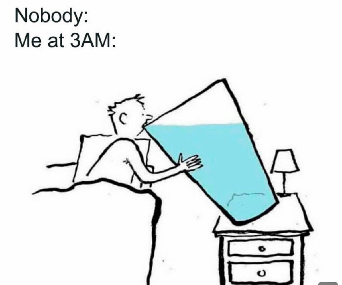 maring_sam's tweet photo. Me at 3:00am https://t.co/zSb7und4we