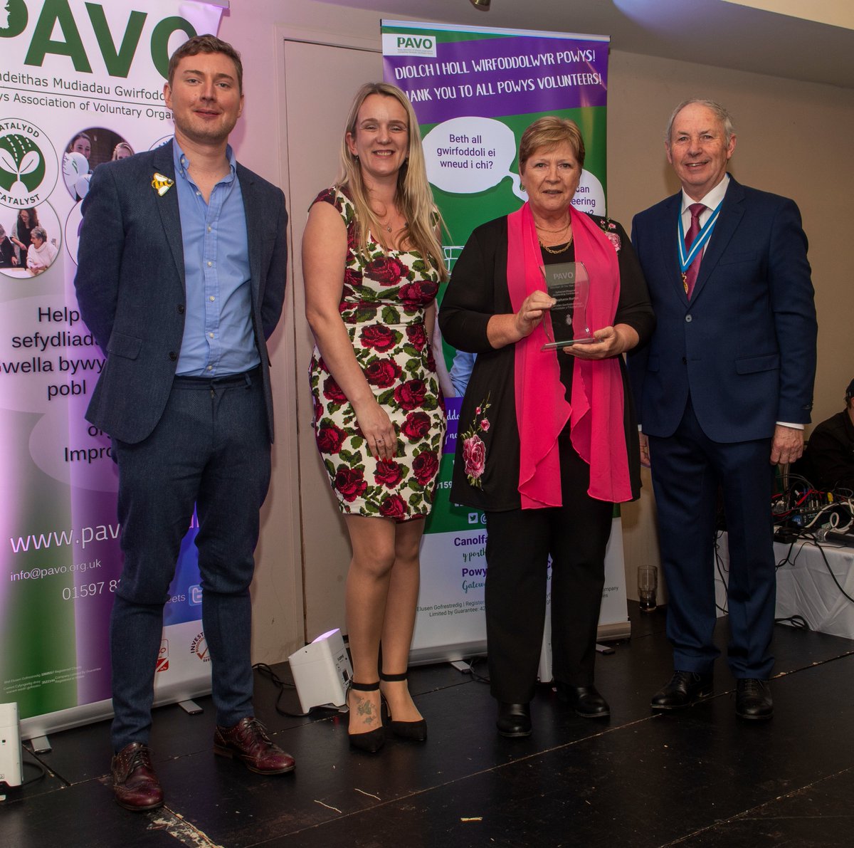 🌟The Powys Volunteer Of the Year 2023
Outstanding Contribution - individual Award was won by Stephanie Burton.🌟

Congratulations  Stephanie !

#PVOY2023