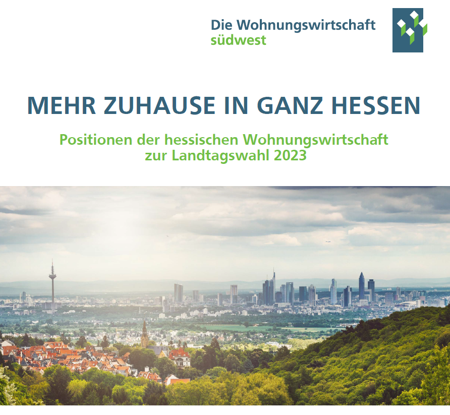 Der hessische #Wohnungsmarkt ist angespannter denn je. Deswegen muss die Politik mehr Verantwortung übernehmen – für „Mehr #Zuhause in ganz #Hessen“. Was dafür geschehen muss? Unser Positionspapier zur #Landtagswahl fasst alle Forderungen zusammen: bit.ly/3Gbh9BW