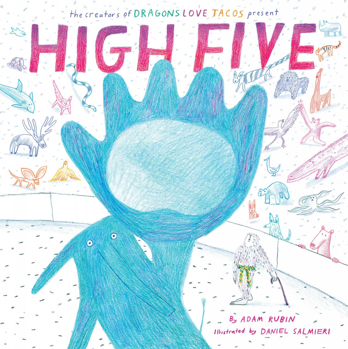 PrimroseLibrary's tweet image. Our #readoftheweek is &quot;High Five&quot; by Adam Rubin. How do you like to show excitement and care?