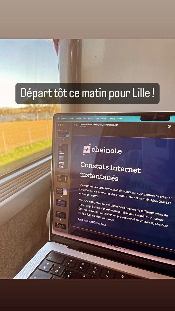 chainote_io's tweet photo. Bien arrivés à Lille pour le @FIC_eu  !
🤝Des rencontres prometteuses avec des partenaires (et de belles annonces) à venir !
#fic #constat #cybersecurity https://t.co/6pAWYV7OJO