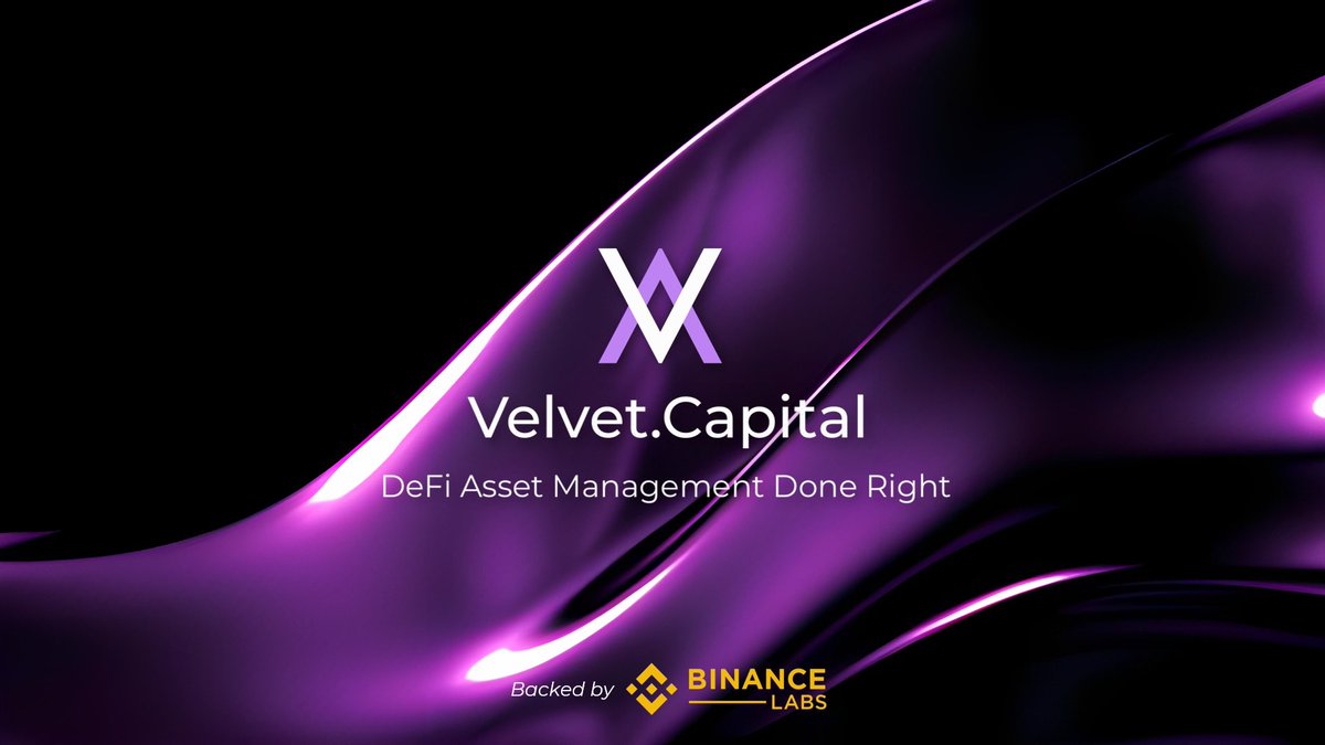Axel_bitblaze69's tweet photo. 1/

A thread on @Velvet_Capital, the DeFi platform backed by @BinanceLabs,

$VLVT AIRDROP is confirmed!

They're giving away 50M $VLVT tokens to early users &amp; stakers

Here’s how you can benefit the most from this Airdrop. ⤵️

( like &amp; RT ) https://t.co/gyDOfKXbPc