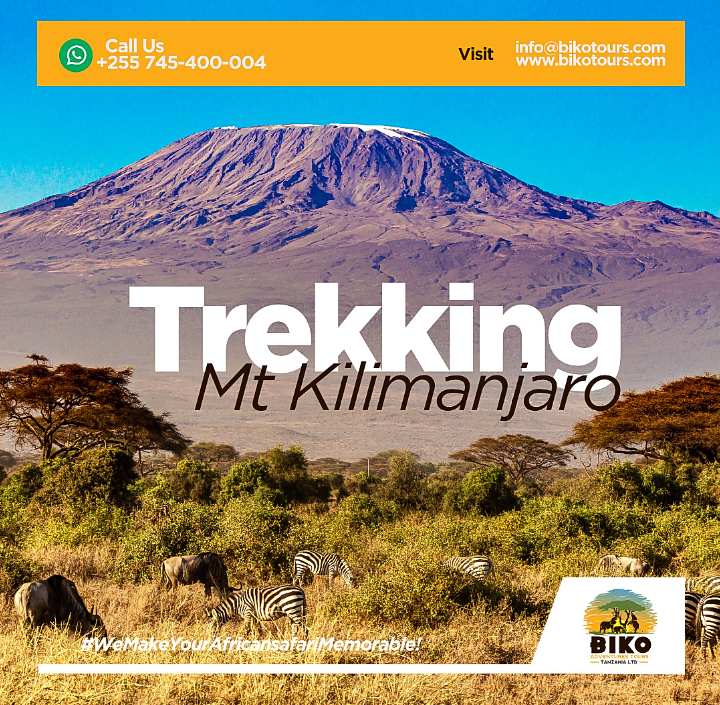 BikotoursC's tweet photo. Do you have a desire to climb Mount Kilimanjaro, the highest peak in Africa and the first free-standing mountain in the world?  we can't wait to take part in your ideal vacation trek up this magnificent mountain in Tanzania. https://t.co/SeQ06oZN7a