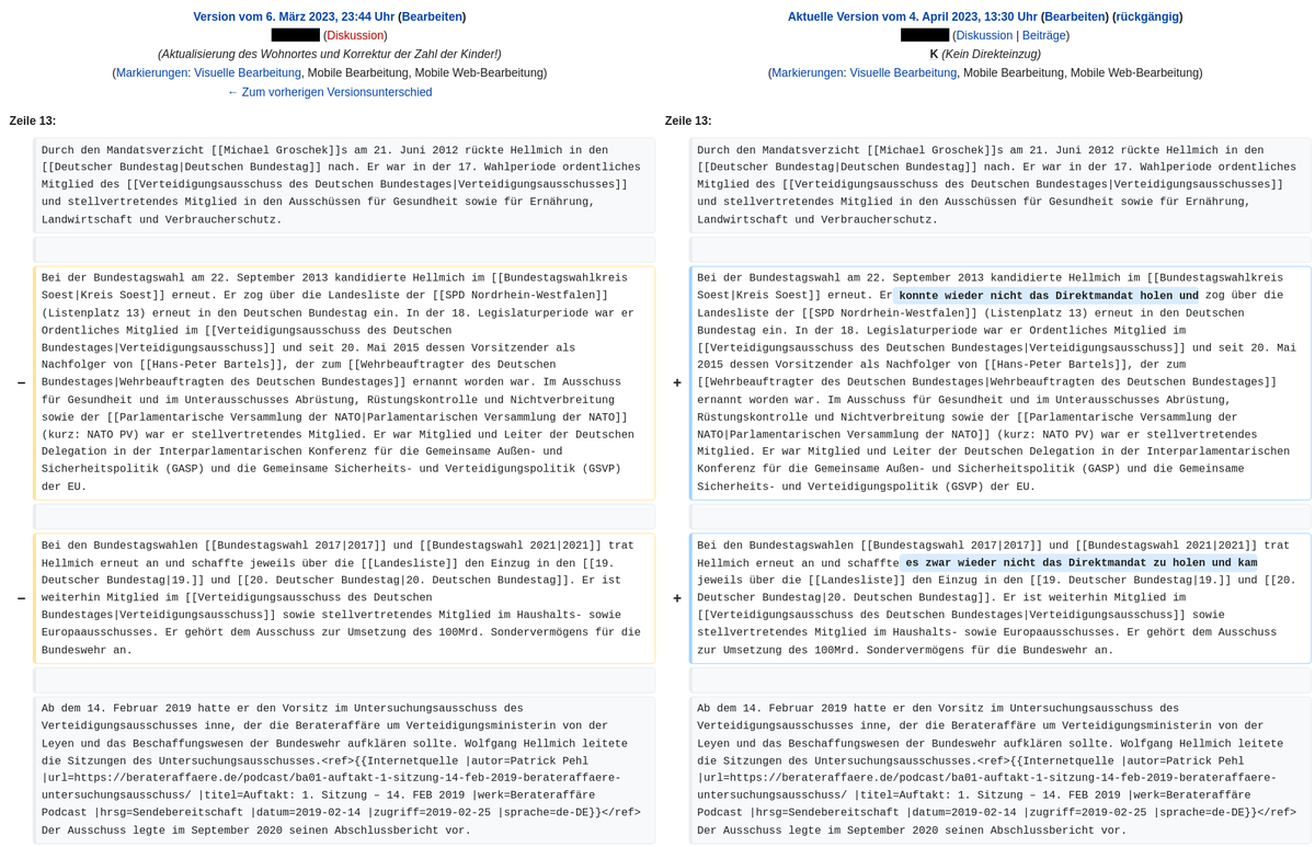 politischeswiki's tweet image. Änderung beim Wiki-Eintrag zu Wolfgang #Hellmich
de.wikipedia.org/w/index.php?di…