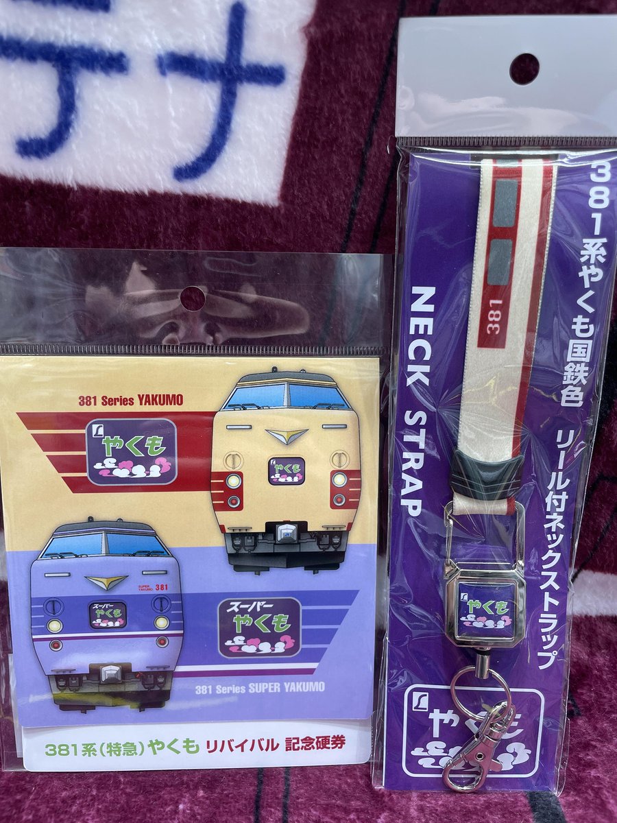 大好評のやくもグッズからスタッフのオススメ商品をご紹介！ 『381系