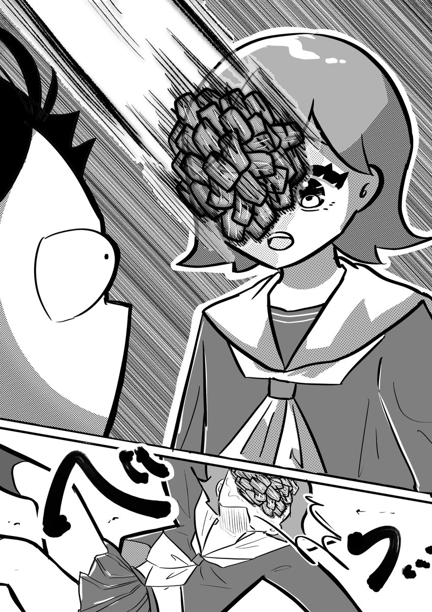 あんマンサロンリレー漫画
「酸っぱくて辛い入学式🌸」 2/6 