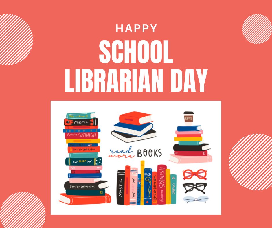 CompassHMC1's tweet photo. Happy School Librarian Day to Compass Elementary’s own librarian…Mrs. Freeman. We think you ROCK! 🤩“Librarians are like better, nicer versions of Google.” (Anonymous) @HMC1Proud #compassrocks https://t.co/dqaJh2B37s