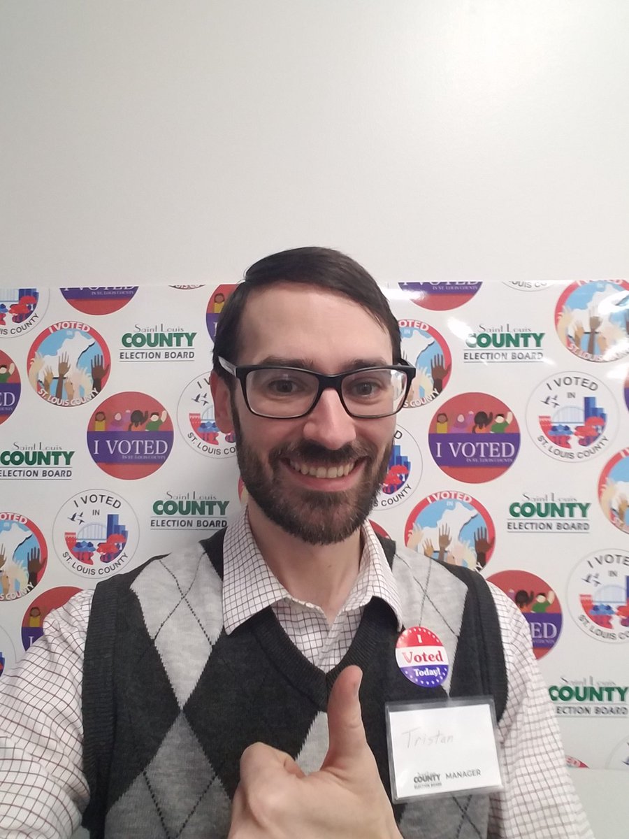 Polls are open and friendly election workers are ready to help you cast your ballot! #STLCountyVotes