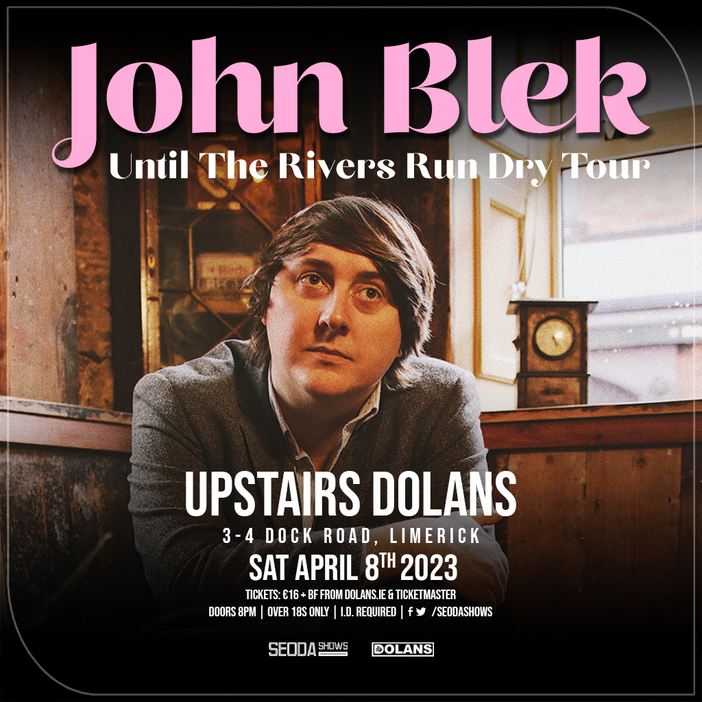 mydolans's tweet photo. ***THIS WEEK AT DOLANS***
John Blek
Dolans Upstairs
Saturday April 8th
Tickets from: https://t.co/ivPT1Ke2JY
#johnblek #dolanslimerick https://t.co/K6VvRi0oSN