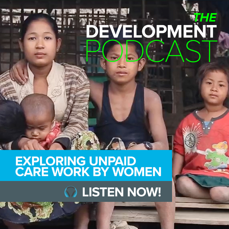 🎧 The newest episode of @WorldBank's #DevelopmentPodcast explores the realm of unpaid care work for women.  @wbg_gender’s Laura Rawlings, @CareVietnam’s Women’s Entrepreneurship team and the Self Employed Women’s Agency joined to discuss: wrld.bg/623N50NyIGk