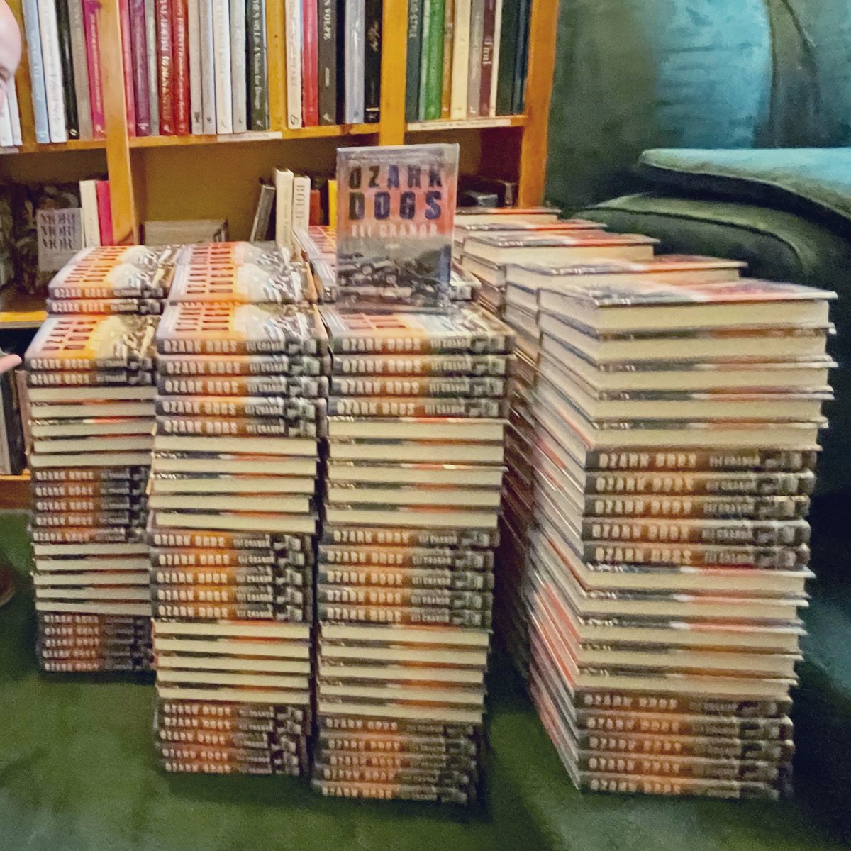 elicranor's tweet photo. my 2nd novel OZARK DOGS hits shelves today

thx @julietgrames @davidhalesmith @bronwenh @soho_press for making this dream a reality 

if you like your thrillers served southern-fried with at least 2 major twists, then this one’s for you

get DOGS here https://t.co/LWLxXUxp2d https://t.co/1Ee2vtl2Dx