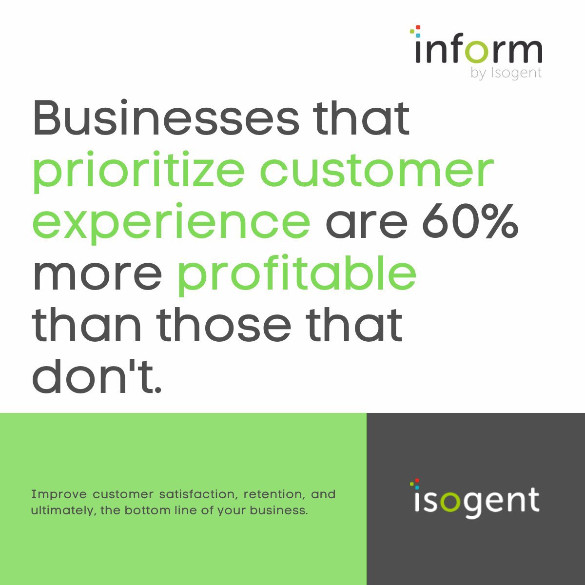 InformPlatform's tweet photo. Companies that use Inform's advanced customer support features experience an average increase of 19%  in customer satisfaction, and a 26% increase in customer retention. 📈🙌

⭐️ - https://t.co/sZYY69BoGU

#customersupport #saas #innovation #technology #management #openai #news https://t.co/Kox4lQYxjz