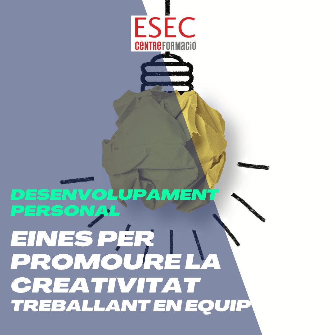 ESEC_Formacio's tweet image. T&apos;oferim un seminari on practicaràs els #mindmapping de #Buzan, els diagrames d’afinitat o la metodologia #Metaplan perquè te&apos;n portis un kit d’eines per treballar d’una forma diferent i més creativa els problemes juntament amb el teu equip bit.ly/einescreativit…