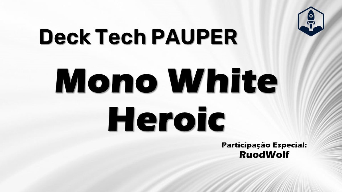 é hoje galera!
Hoje voltamos com o quadro de Deck Tech Pauper! e nosso primeiro convidado é o <a href="/RuodWolf_MTG/">RuodWolf 🌵</a> 
Vai ser ao vivo as 20H em twitch.tv/tiagofuguete