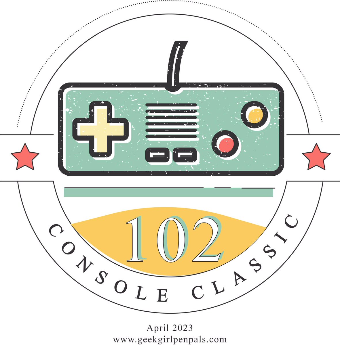 geekgirlpenpals's tweet photo. New month, new pen pal round! This month's theme is CONSOLE CLASSIC, a celebration of our favorite video games! You can sign up now at https://t.co/nYT6yLiHxw and receive your match in early May!

Round 102 pairs will be emailed between May 3 - 12, 2023. https://t.co/KSC3rSiAte