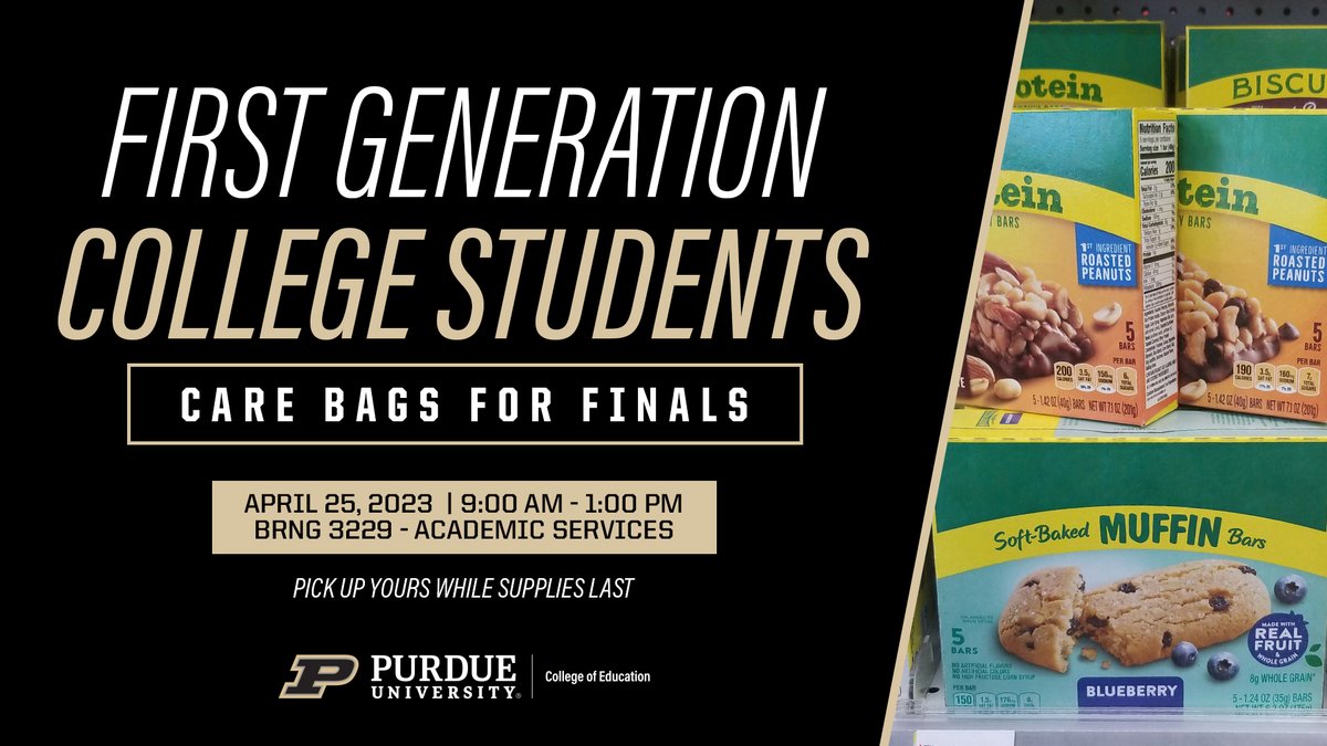 Purdue College of Education tweet media