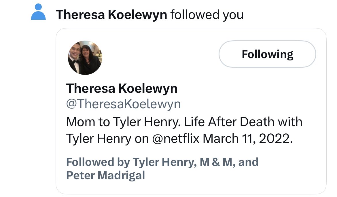 Had a little happy moment today. <a href="/TheresaKoelewyn/">Theresa Koelewyn</a> seems like the kind of person you’d go out for a quick coffee with and then end up 3 hours later still there &amp; having the best chats.