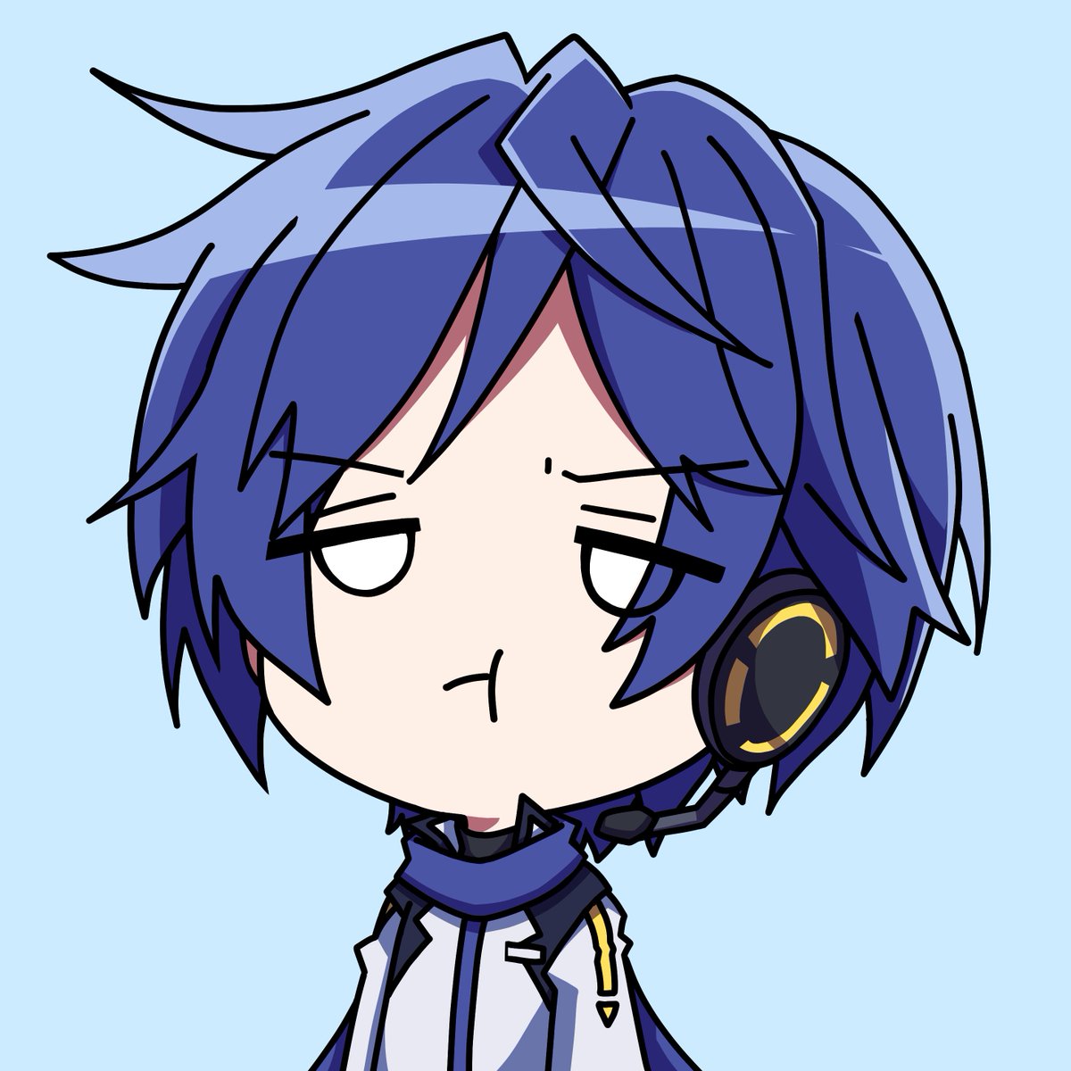 再掲】 カイト兄さんフリーアイコン ご自由にお使いください。 #KAITO