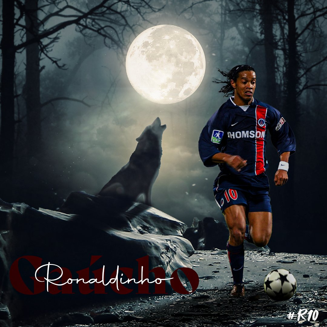 TRportdesign's tweet photo. 🌕✨ Moonlight

📩 MP pour collab’

Follow @tr_sport_design

#sport #roni #ronaldinho #psg #legend #football #footballplayer #night #moon #design #sportdesign #skills #ronaldinhoskills #soccer #adobe #adobephotoshop #adobeillustrator #tutsps https://t.co/HNmdUBn2K4