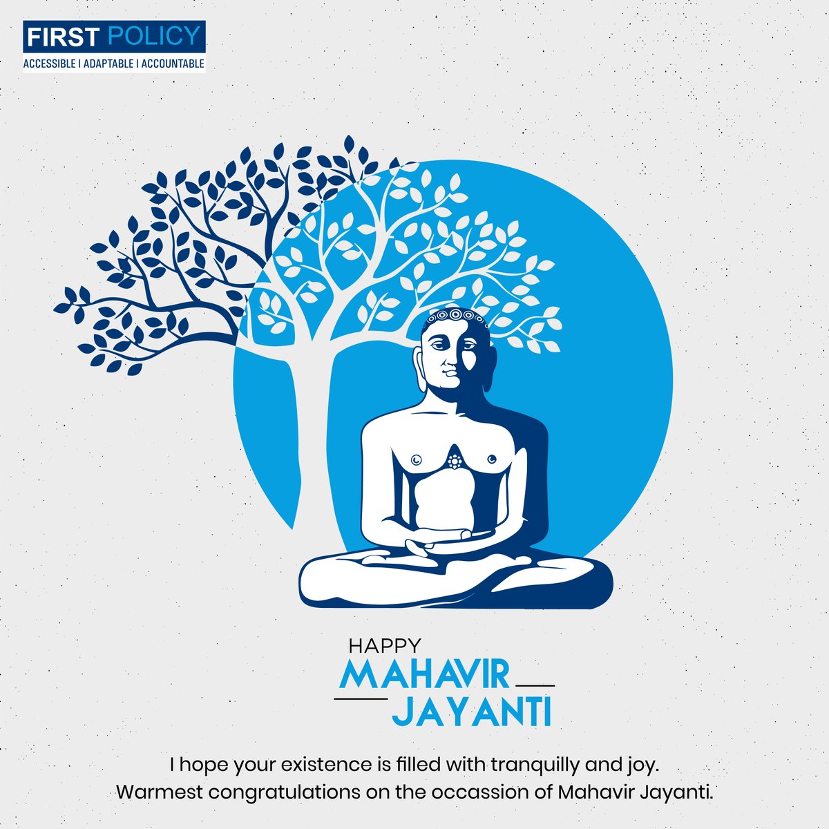 FirstPolicy_in's tweet photo. Protecting your future, just as Mahavir protected his legacy. Happy Mahavir Jayanti from @FirstPolicy_in 

#mahavirJayanti #FirstPolicy #Festival #India #riskmanagement #riskmanagementconsulting #marineinsurance #corporateinsurance #liability #liabilityclaims #marineinsurance https://t.co/599i3YQLMx