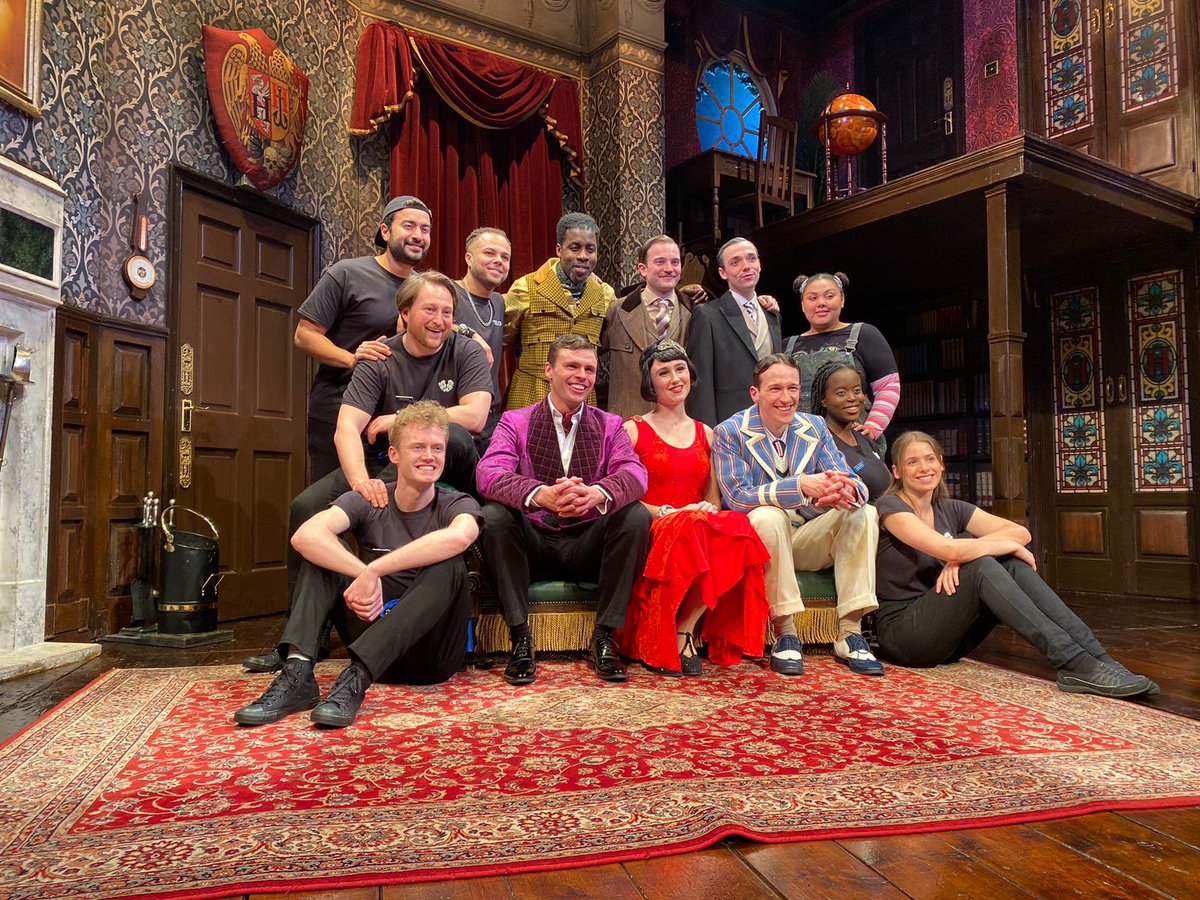 Opening night, I really hope nothing goes wrong, wait no I mean right. 

Ok ermmm, I hope everything goes wrong in the right places. There you go! 

<a href="/playgoeswrong/">The Play That Goes Wrong</a>