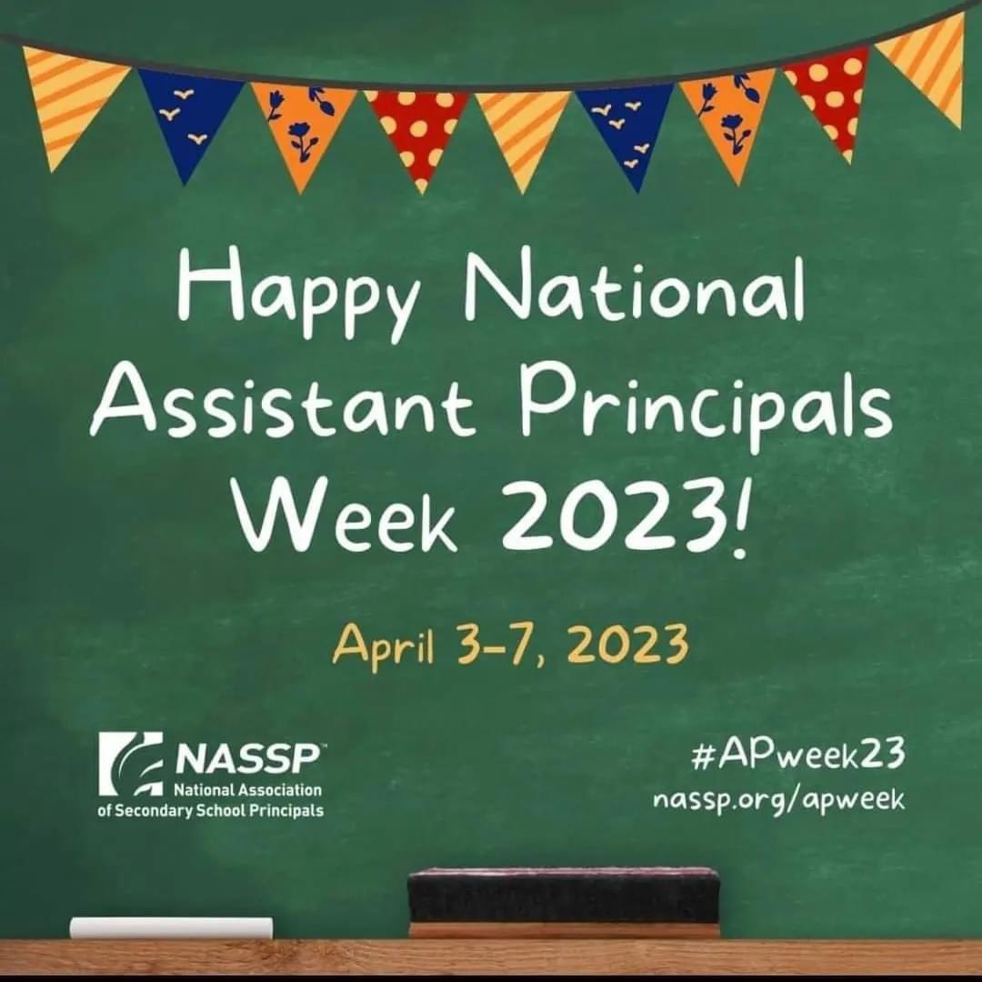 A good AP keeps the school moving and assures the teachers can maximize their time to teach. A bad one can destroy the climate of a school quickly.  

Shoutout to all the APs that keep kids safe,  support their teachers, and assist the principal.  
We appreciate you. #MiddleLeads
