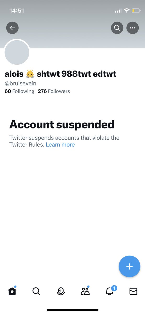 tinycorpsebride's tweet photo. @linoscals Their account got suspended lmao😭 https://t.co/0htlbFBOhh