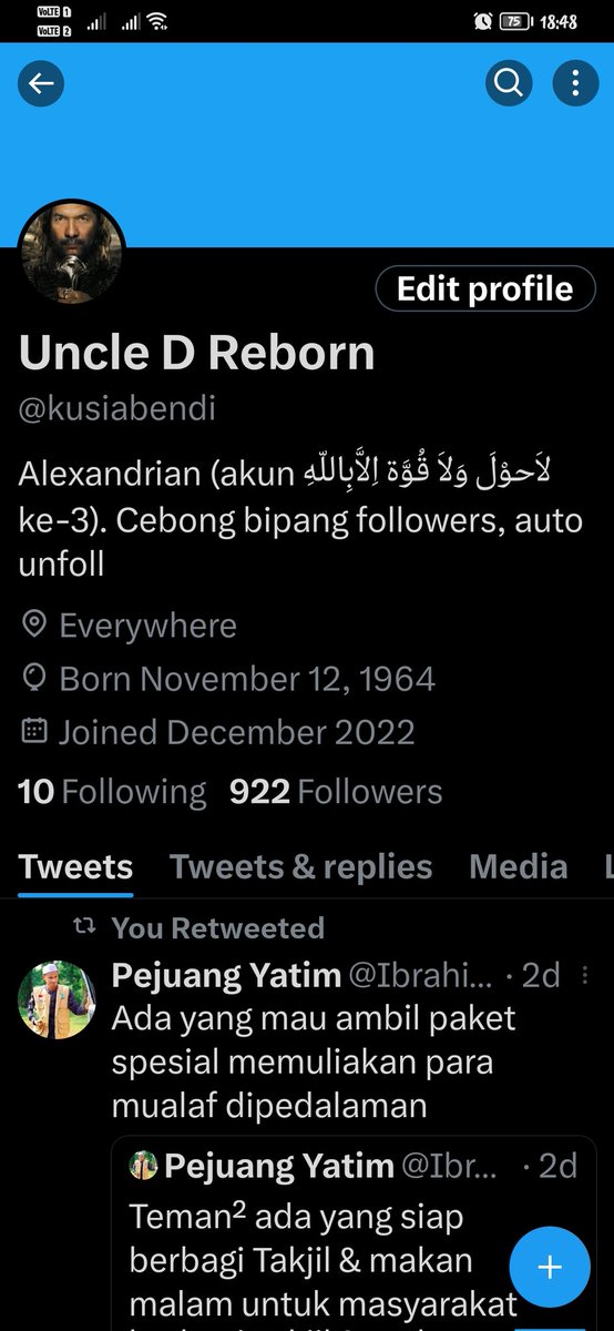 Kenak semprit dah kek seleb pulak......njomplang following vs followers 🤦‍♂️