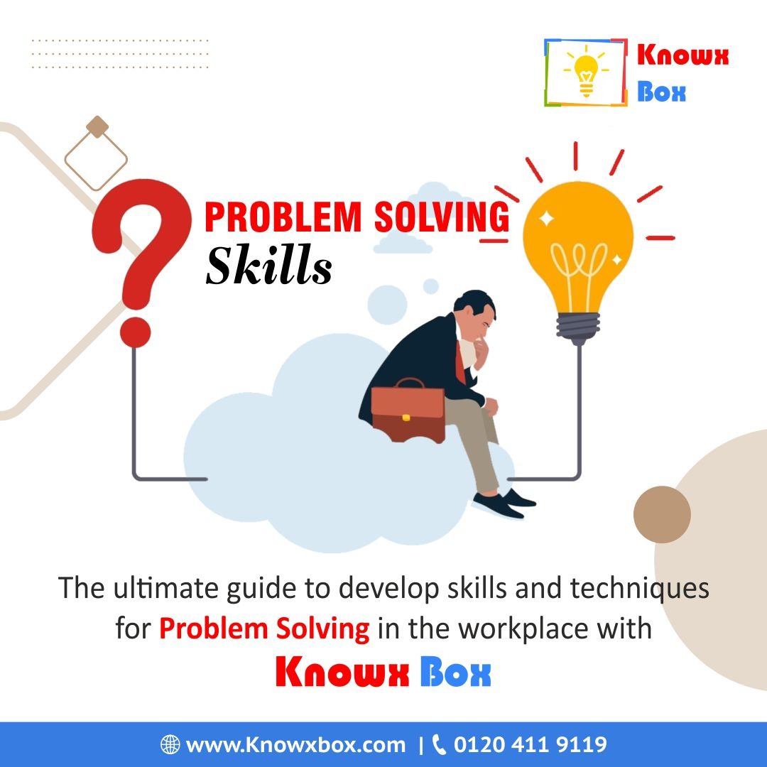 knowx_box's tweet image. Problem-solving is a complex skill. It involves critical thinking, decision-making, creativity, and information processing.
Course:- knowxbox.com/kbapp/course/v…
#problemsolving #problemsolvingcourse #problemsolvingskills #problemsolve #problemsolvingtraining #joinnow #knowxbox