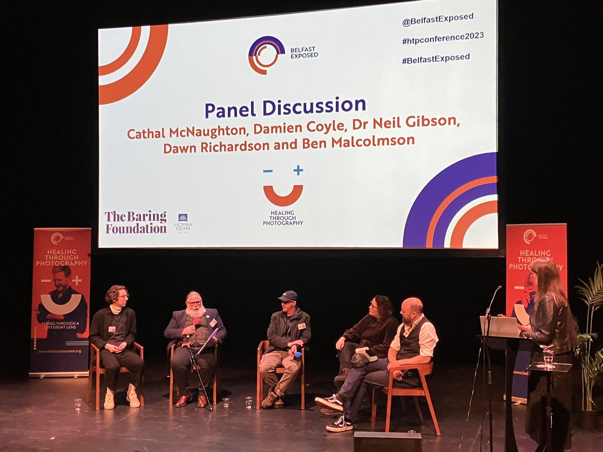 Such valuable and much needed discussion around #mentalhealth and #photography this morning <a href="/BelfastExposed/">Belfast Exposed</a> #htpconference2023 thank you to all the speakers sharing their stories #Inspire #Photovoice #freedomtoexpress #photographytransforms