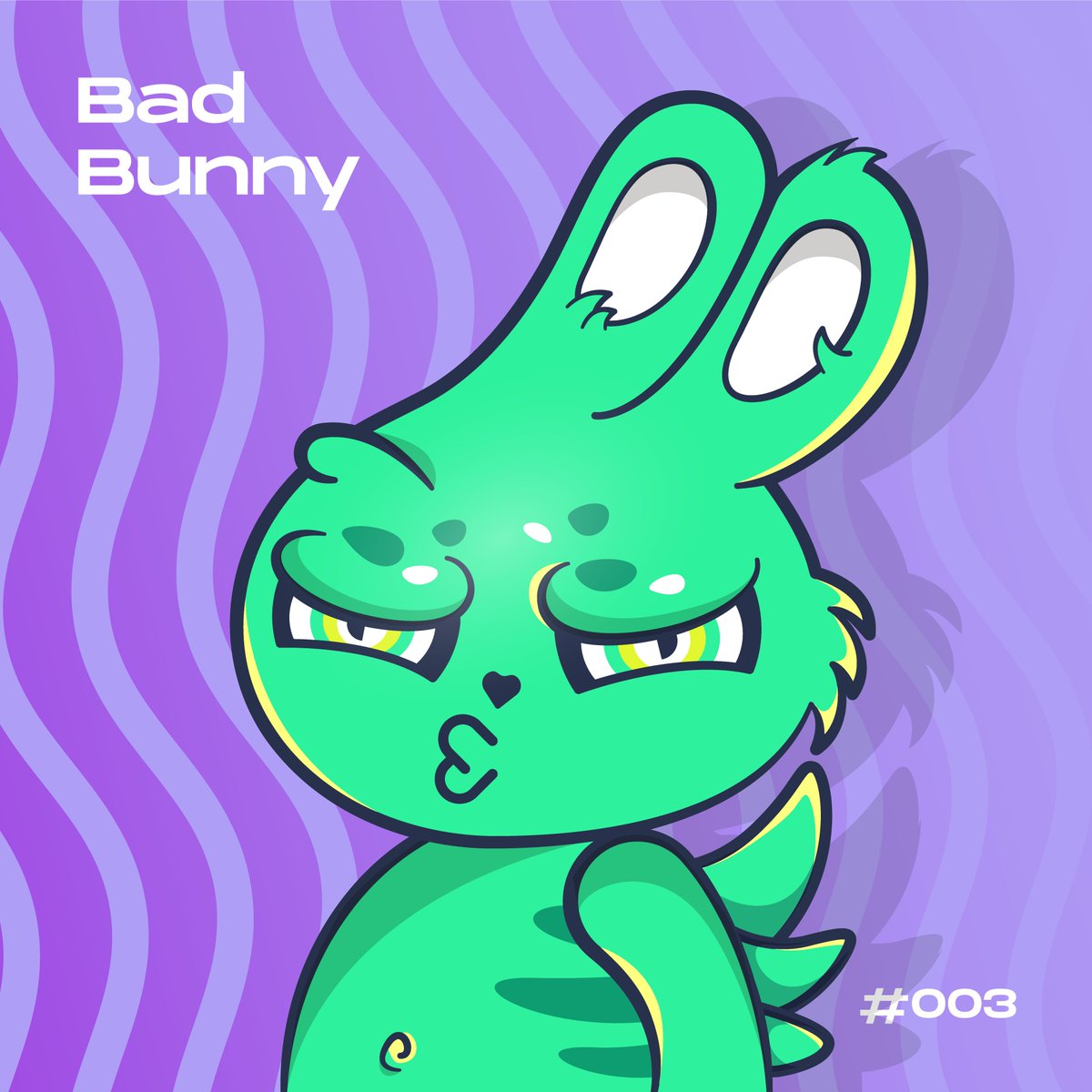 Number #003 of BadBunny collection 😈✨
rarible.com/token/0xc91544…… 🐰

Visit our page on Rarible to check out our collection and make your choice. Don't miss your chance to own a unique Bad Banny artwork! 

#nft #rarible #raribleart #collection #nftart #nfts