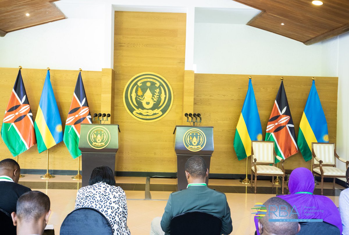 ChimpReports's tweet photo. President William Ruto and President Kagame will be holding a tête-à-tête meeting before joining their delegations for a bilateral discussion on areas of mutual interest. #ChimpReportsNews #Rwanda https://t.co/MIr8FMdczO