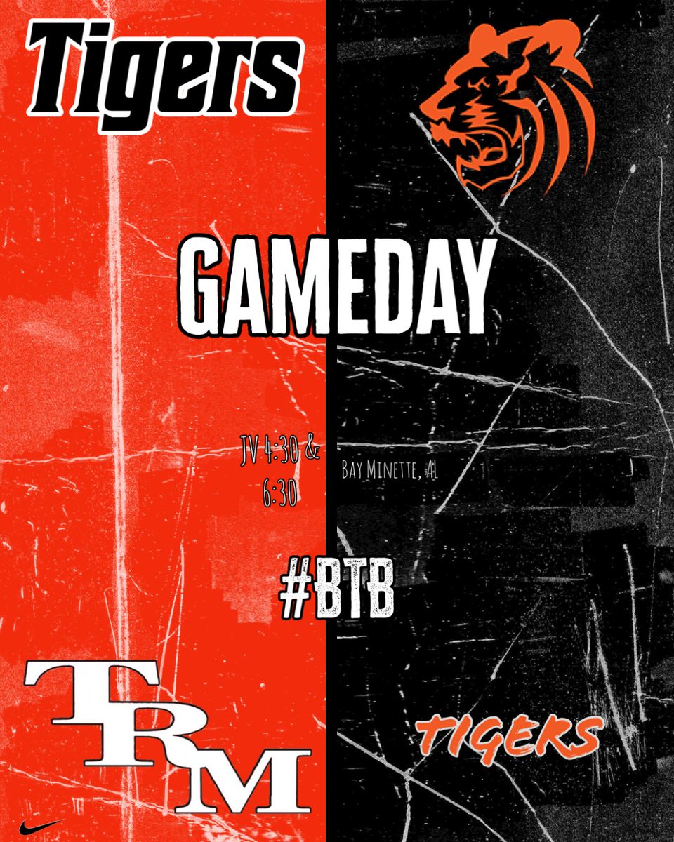 TRM JV Baseball has a double header today against Baldwin County! Come out and support your Tigers! #WeAreMiller