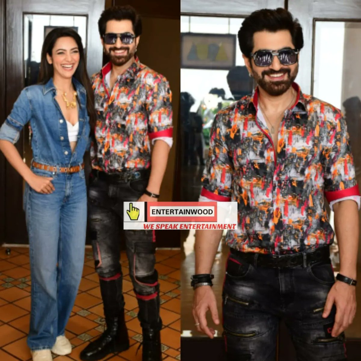 @jeet30 @susmita_cjee snapped in the city as they promote their upcoming film 'Chengiz'❤️❤️

#Jeet #JeetDa #Chengiz #ChengizTrailer #SusmitaChatterjee #JeetMadnani 
@JeetzFilmworks