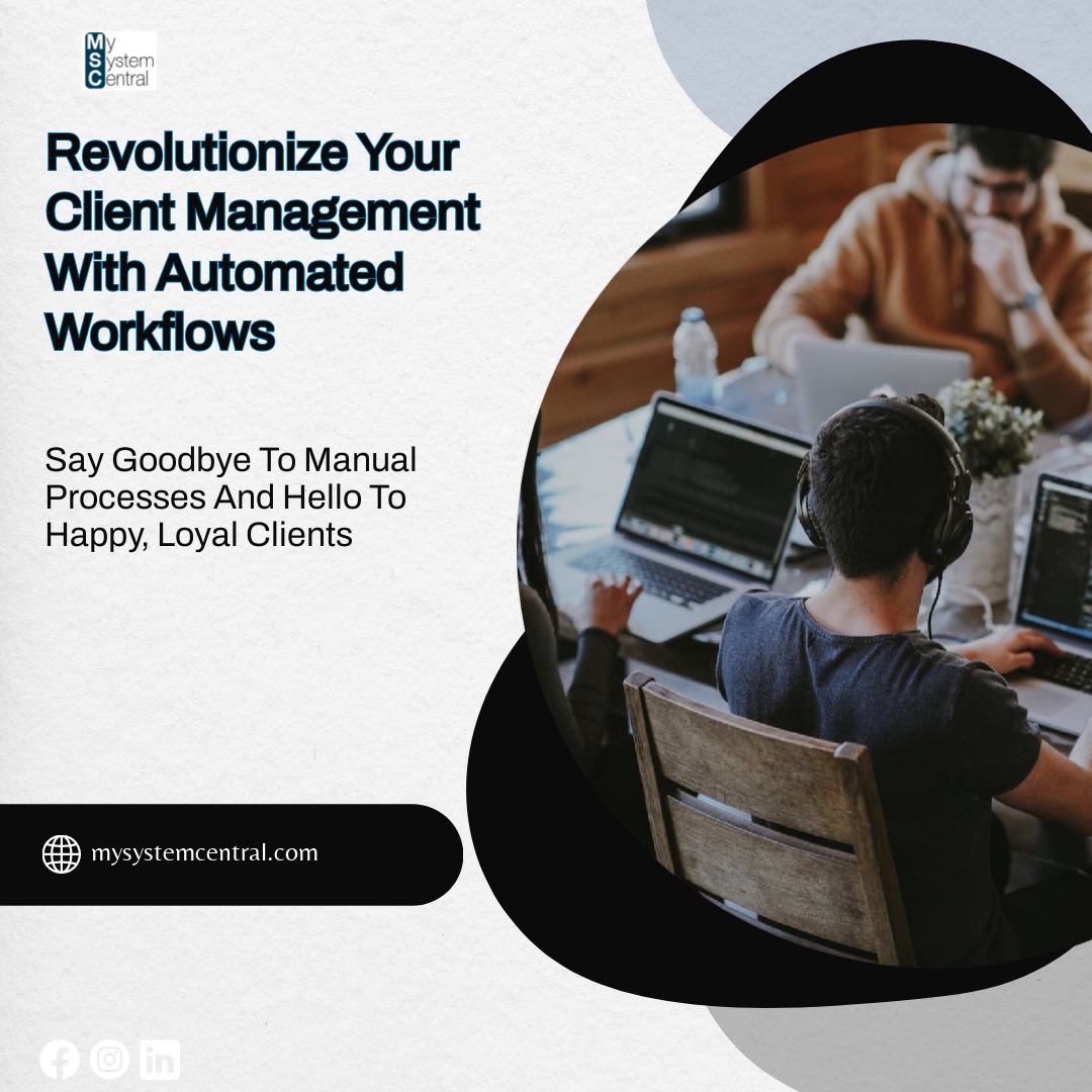 MySystemCentral's tweet image. Say goodbye to manual processes! Attract &amp;amp; retain ideal clients effortlessly with our automation software. Custom workflows, no missed follow-ups, and neglected leads. Take your small biz to new heights. Start using our software today, and watch your business grow!