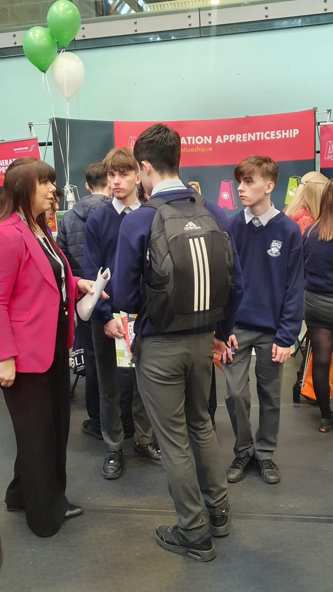 Some of our <a href="/DeeleCollege/">Deele College</a> students pictured enjoying our Career &amp; Wellbeing Exhibition last week!