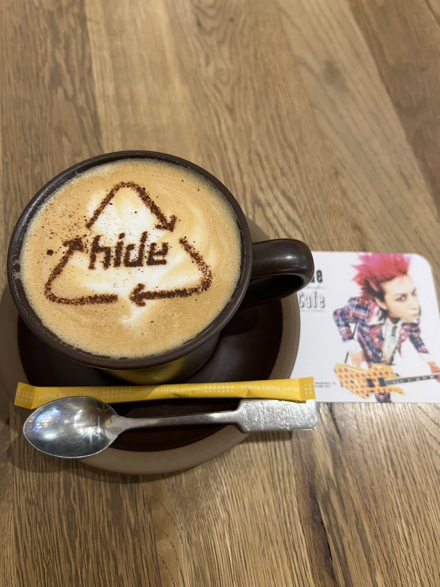 mariko8800's tweet photo. 昨日バタバタしてて投稿できなかったので今更の報告ですが🙏
#hide
#hidecafe https://t.co/BlBtWrD5Jd