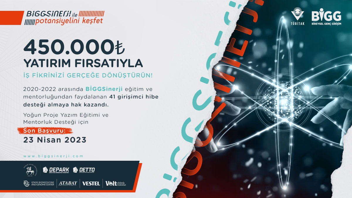 BİGGSinerji ile sizde iş fikirlerinizi gerçeğe dönüştürebilirsiniz.  Son Başvuru 23.Nisan.2023
Ayrıntılı bilgi ve katılım için : biggsinerji.com