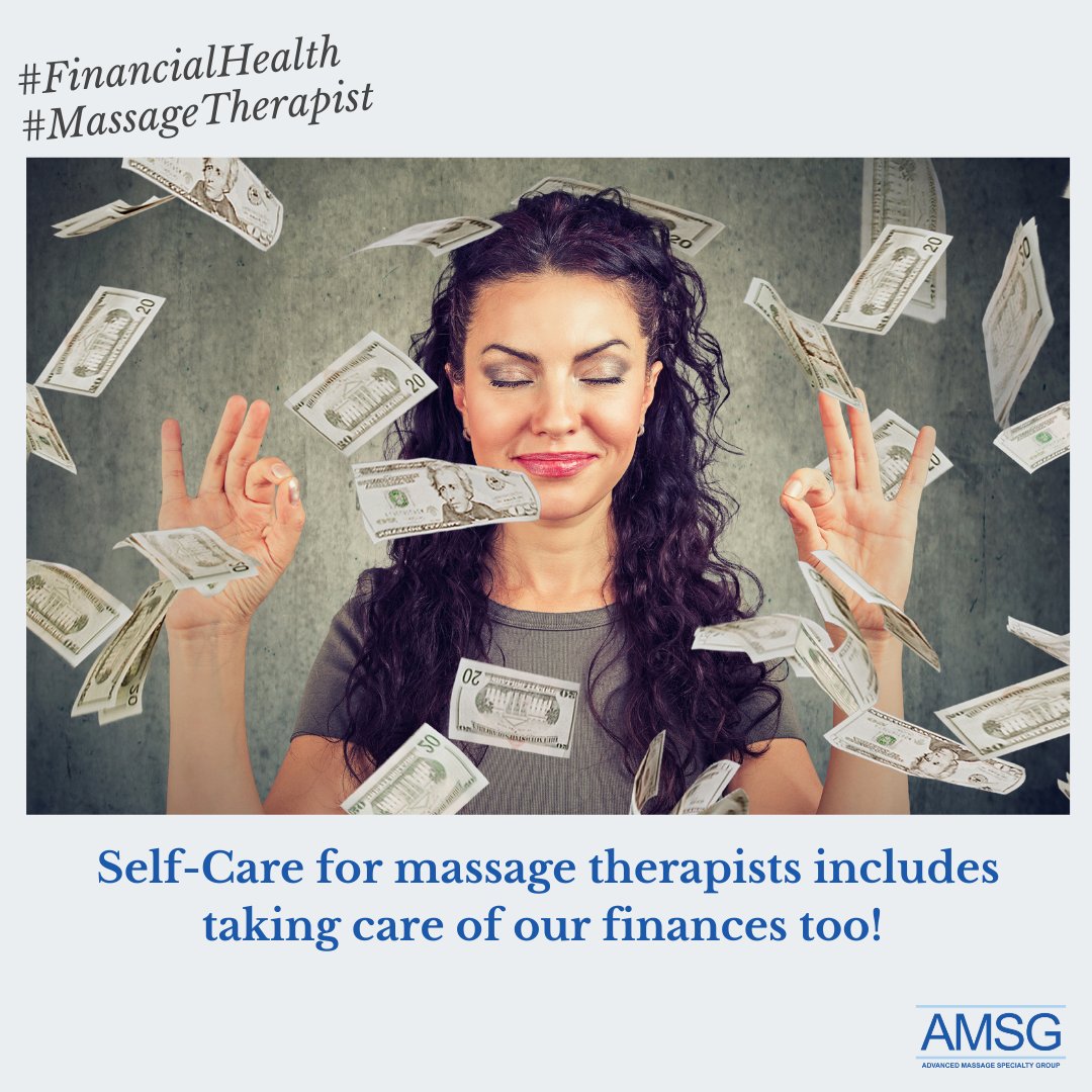 #amsgny #amsgnyCommunity #MassageTherapist #FinancialHealth #SelfCare #SelfcareMatters