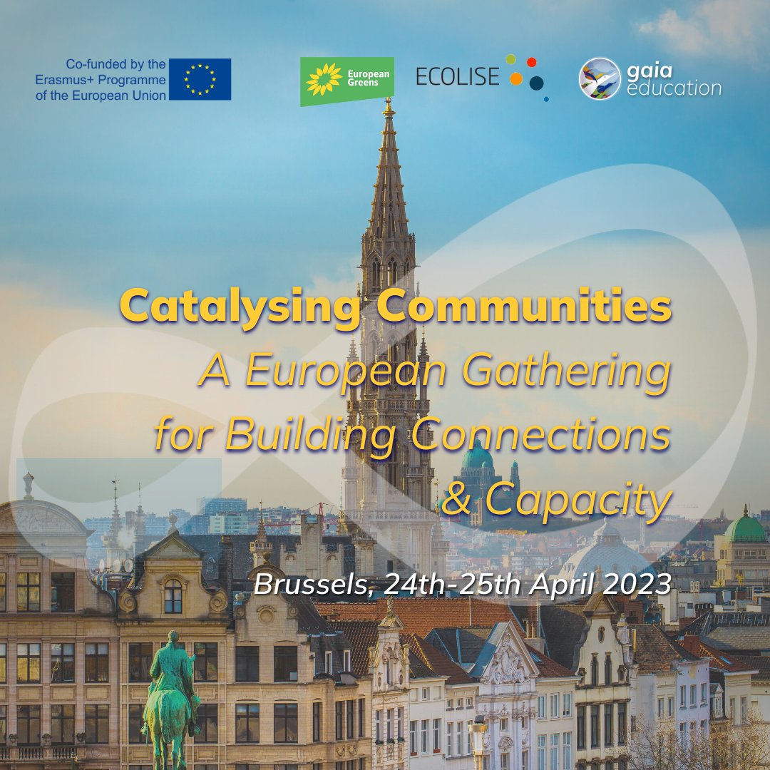 Join us in Brussels for an extraordinary event this April ✨
This gathering will create a harmonious space to unite and strengthen Europe's resilience &amp; social contract by building connections and community. 
<a href="/europeangreens/">European Greens</a> 
<a href="/ECOLISE/">ECOLISE</a> 
<a href="/CfF_Communities/">Communities for Future</a>
ow.ly/ZU6Z50Nytnw