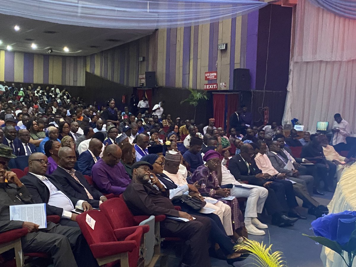 The Director General/CEO, <a href="/nimasaofficial/">NIGERIAN MARITIME ADMNISTRATION & SAFETY AGENCY</a> , Dr Bashir Jamoh, OFR, has taken the podium and is currently speaking on “From Crude to Blue - Nigeria's
Blue Economy: The Imperative of Maritime Domain Awareness and Good Governance.”