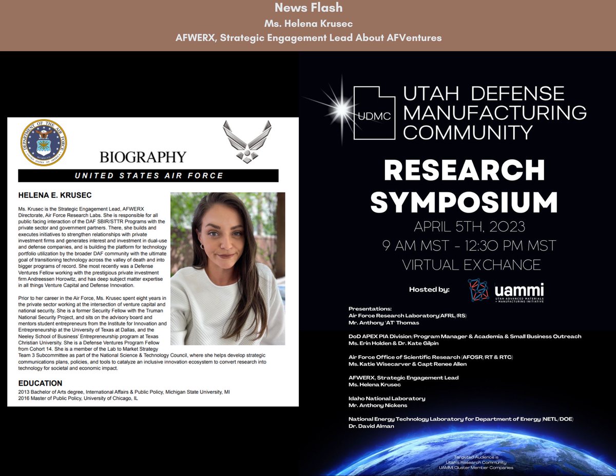 uammi_utah's tweet image. #QuestionForGroup are you attending?

hubs.ly/Q01K6rQ40

April 5th 2023
VIRTUAL ONLY
9amMT -12:30MT
Register HERE
 
This no-fee symposium is