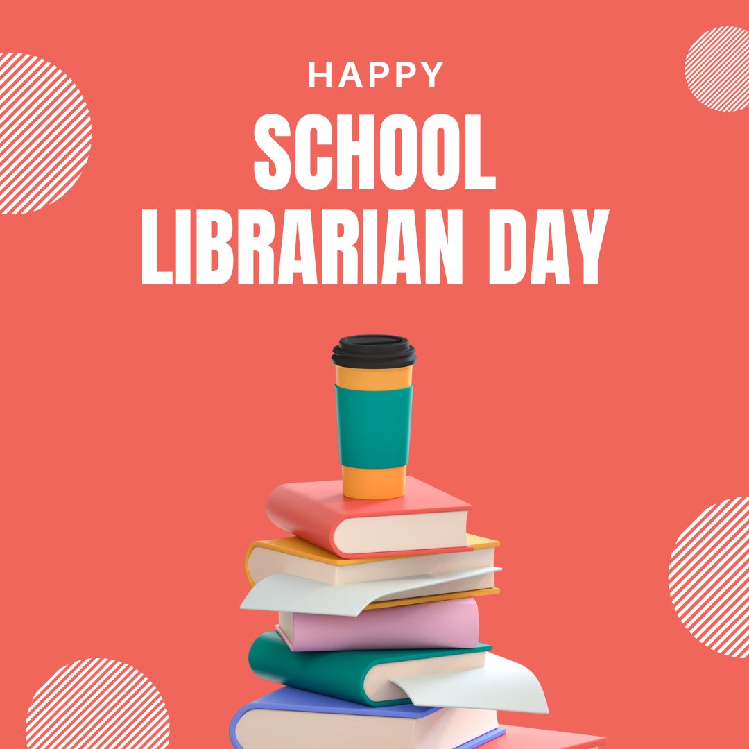 It’s #NationalSchoolLibrarianDay!!! It has been such a difficult year — make sure you take some time today to celebrate yourself and all of the amazing things you do for staff and students. We deserve it! Books and coffee all around! <a href="/TxASL/">TASL</a> #TxASL_SLM #highschoollibrary