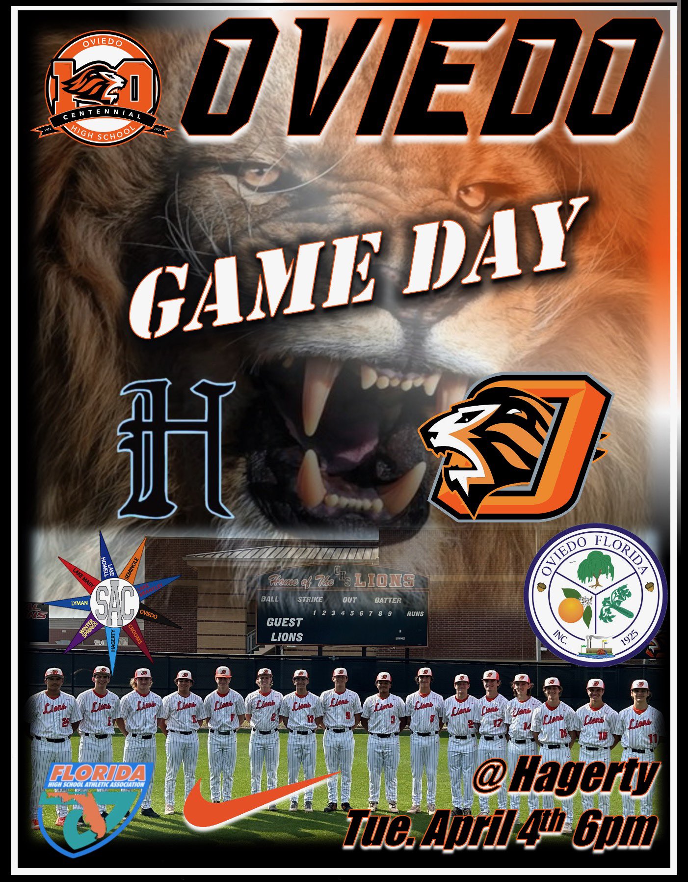 Oviedo Lions Baseball (oviedo_baseball) / Twitter