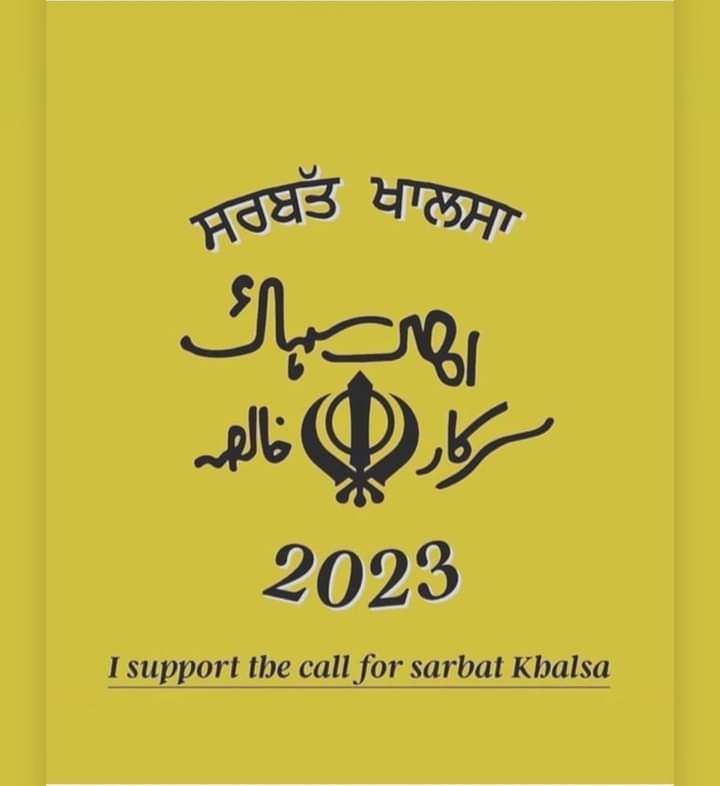 #CallSarbatkhalsa 
#freepunjab
#WeStandWithAmritpalSinghJi