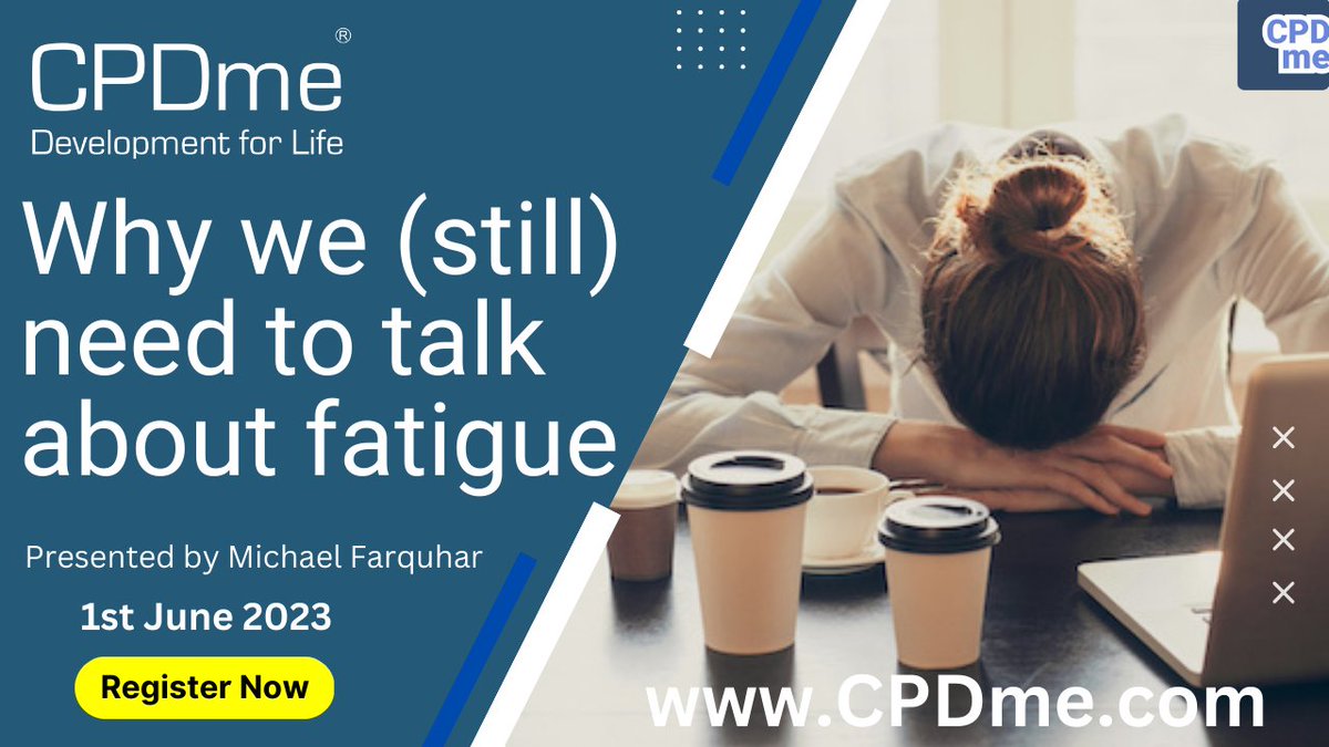 CPDme on Twitter "Tired of feeling exhausted after long shifts? 🥵 No