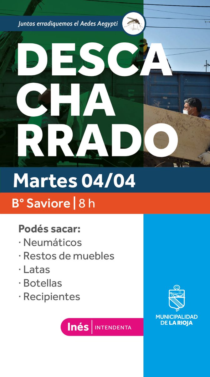 Ciudad_TVLR's tweet photo. Continua el Descacharrado en las distintas zonas de la Ciudad. 

@Munilarioja https://t.co/Vdi2N4p3kL