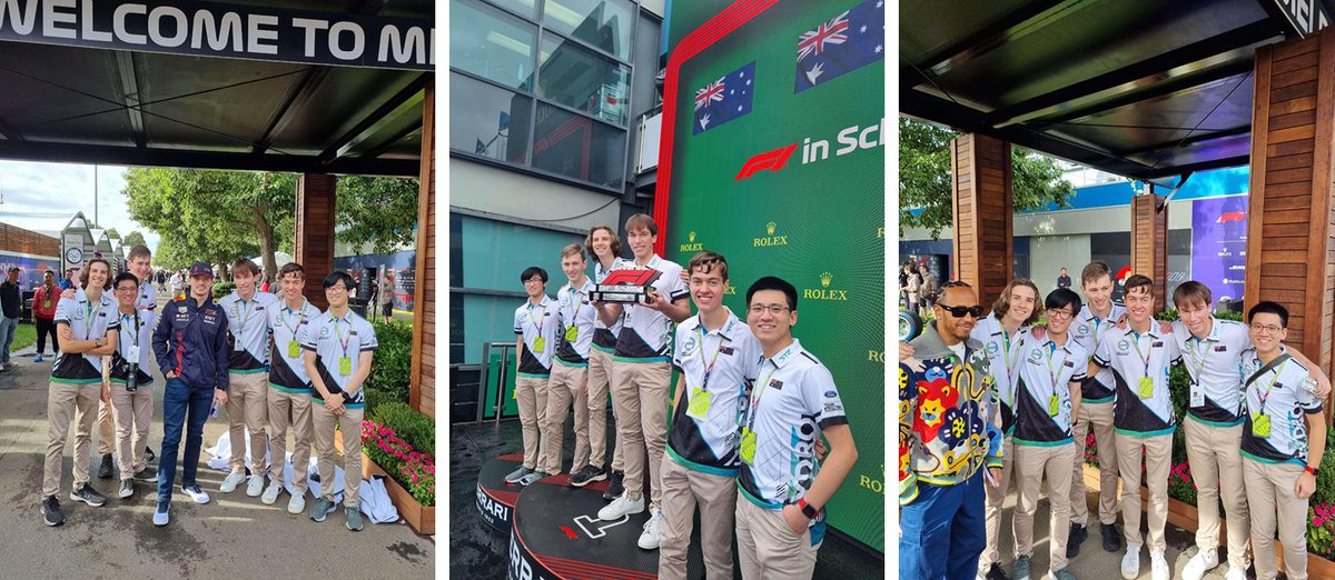 WHAT. A. WEEKEND.

We're all about making dreams come true over here at F1 in Schools. And we certainly delivered this weekend at the <a href="/F1/">Formula 1</a> Australian Grand Prix, where our 2022 World Champions, Hydron, were presented with their F1iS trophy atop the world-famous podium 🏆🤩