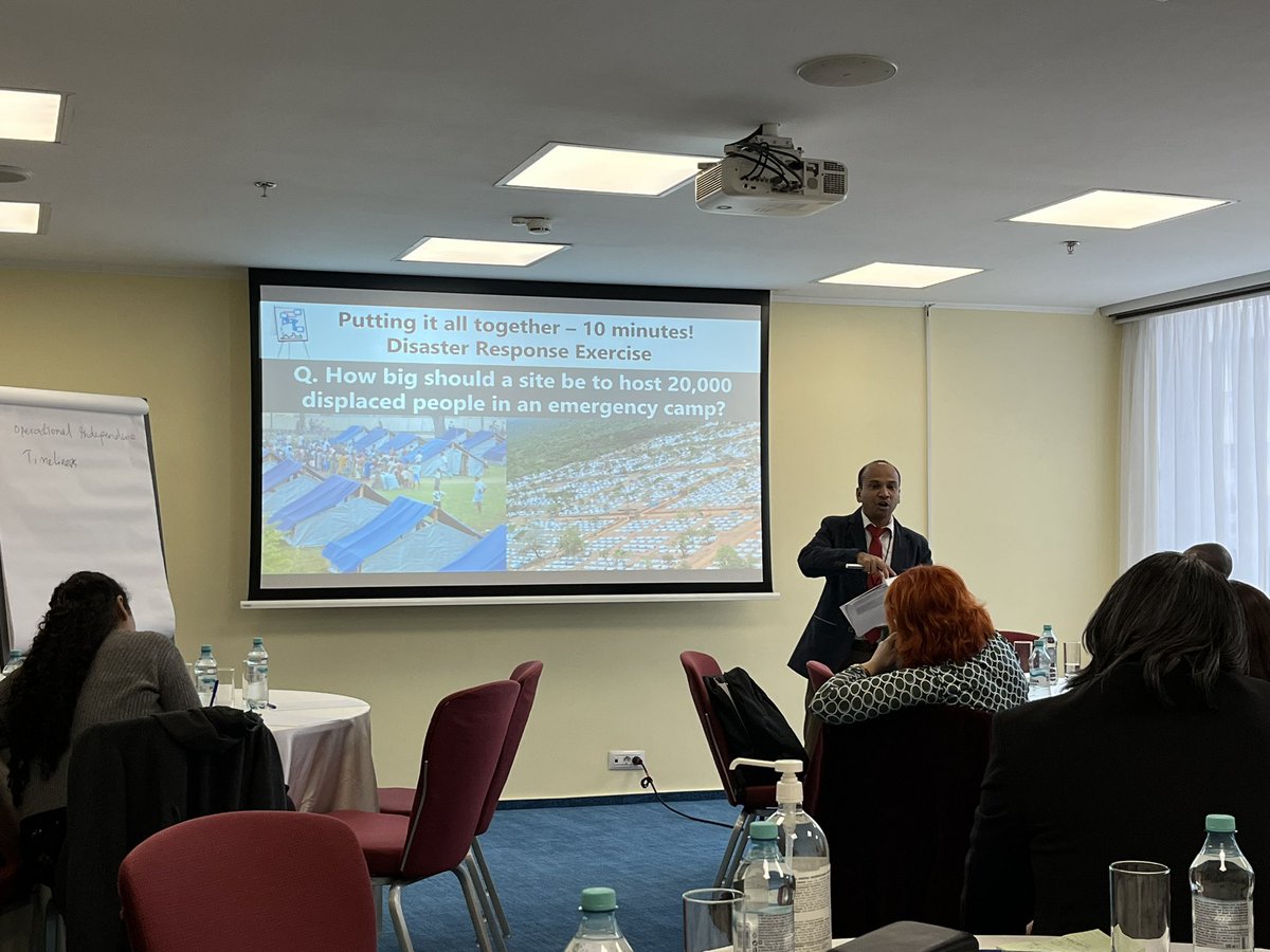 SaddamSayyaleh's tweet photo. Expert Workshop 👉 “Humanitarian Standards for Disaster Response: An Overview of Sphere Minimum Standards” Delivered by Dr Saja Majeed 
We are learning about the @SpherePro Minimum Standards and Sphere Handbook and how they can be used to improve the effectiveness of disaster and humanitarian response in times of a crisis.

#CSP2023 #CSPSolutionsSummit  #exchangeourworld